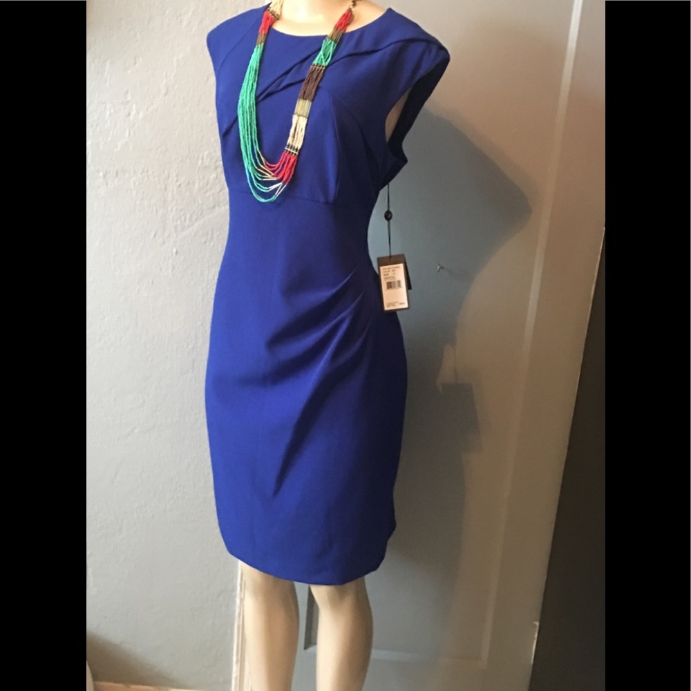 Blue dress